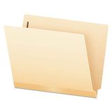 Pendaflex Gelamineerde ruggengraat End Tab Bevestigingsmap, Positie #1, Letter, Manilla, 50/Box