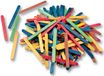 folia houten stokjes 'Pastel', 114 mm, pastelkleuren, 50 stuks
