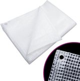 vidaXL Dekzeil Leno 140 g/m² 3x4 m Wit