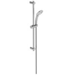 Ideal Standard Idealrain douchecombinatie met doucheglijstang 312x723 mm, met 3-functie handdouche, brede douchekop, chroom