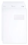 Clairefontaine 10250C - Doos 250 Witte Enveloppen C4-229x324 - Zelfklevend