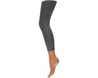 Yellow Moon Kinder legging katoen - Grijs Melange - 122/128