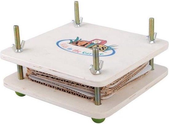 TA Bloemenpers - rvs - ABS - 17.50 cm