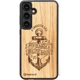 Bewood Étui En Bois Bewood Pour Samsung Galaxy S24 Plus, Chêne Ancre