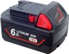 TradeBit Batterie pour outils Milwaukee - 18V - 6.0 Ah - Li-Ion