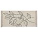 Beliani SAZLI - Laagpolig vloerkleed - Beige - 80 x 150 cm - Katoen