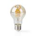 Nedis SmartLife LED Filamentlamp - Wi-Fi - E27 - 350 lm - 6W - Koel Wit / Warm Wit - Goud