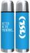 TSL Outdoor Fles Blauw RVS/Siliconen 350 ml