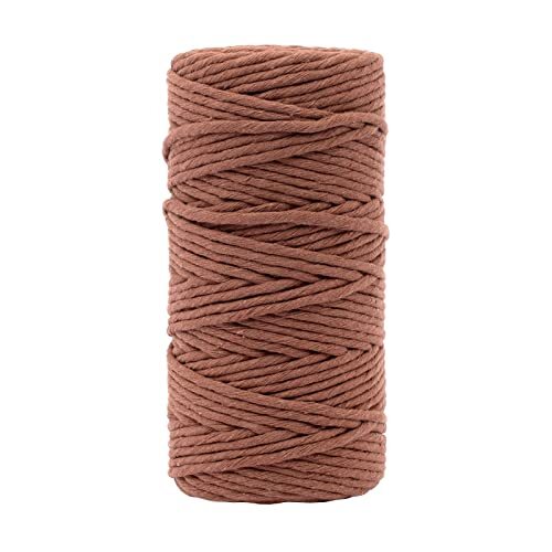 Vaessen Creative Macramé Touw 100% Bruin 3mm x 100m