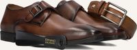 Stefano Lauran 84702 Nette schoenen - Business Schoenen - Heren - Cognac - Maat 43,5