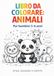 Libro da colorare: Animali: Stile Schizzo a Matita