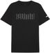 PUMA T-shirt graphique Noir Coton Manches courtes XL