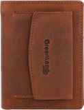 Greenland Nature Montenegro Portemonnee RFID Leer 9 cm - Mannen - Horizontaal - bruin