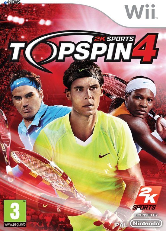 2K Top Spin 4 - Nintendo Wii