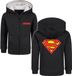 Superman Metal-Kids - Logo Kinder vesten zwart Biologisch katoen