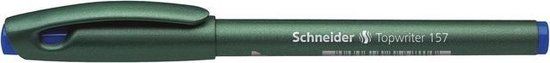 Schneider Schrijfwaren Schneider Topwriter 157 fineliner 0,8 mm blauw doos met 10 stuks