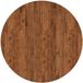 vidaXL Tafelblad Ø 90 x 4 cm Rond Massief Eikenhout Lichtbruin