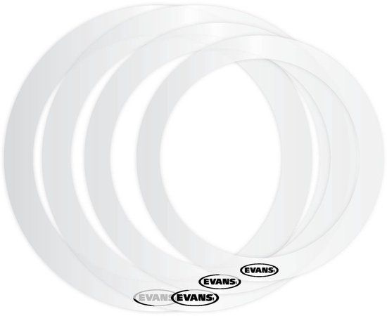 Evans E-Ring Pack Rock 10",12",14",16"