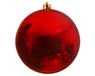 Ksd Decoris Kerstbal plastic glans 250mm kerstrood KSD