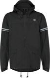 AGU Section - Heren Regenjas - Waterdicht en Ademend - Poray 5000 - Opvouwbaar - Reflecterend - M - Zwart
