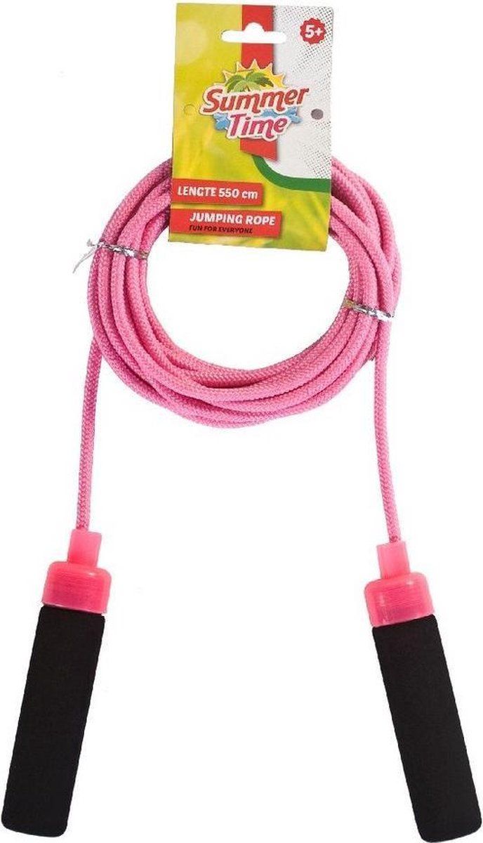Summertime Springtouw Roze 550cm | Roze