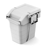 SOTECH ESSENZA Kiepafvalbak Inbouw 8 Liter Grijs