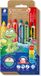 STAEDTLER Noris junior 3-in-1 Kleurpotloden, Waskrijt en Aquarelstift, 5 Kleuren