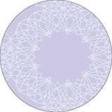 Bonateks Ronde digitaal bedrukte muismat, antislip onderkant, voor kantoor en thuis, diameter: 22 cm