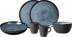 Brunner Tête-à-Tête Geschirrset 8-delig Venetian Donkerblauw Melamine