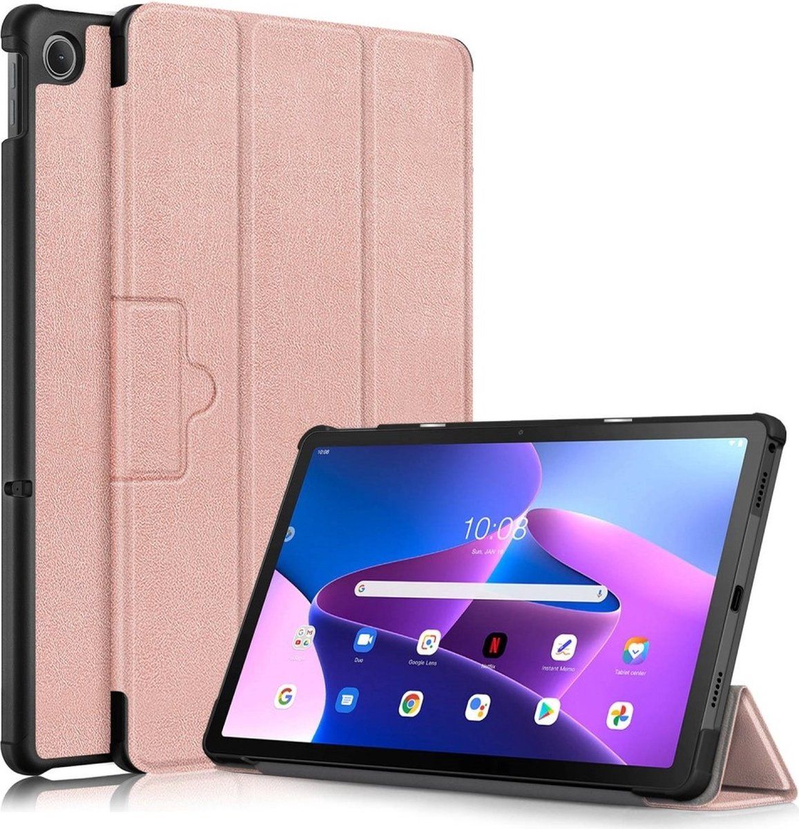 Lunso Lenovo Tab M10 Plus Gen 3 / - / - / Rose Goud