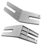 Merkloos 2 Stuks Knop Clearance Plate voor Naai Machines