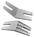 Merkloos 2 Stuks Knop Clearance Plate voor Naai Machines