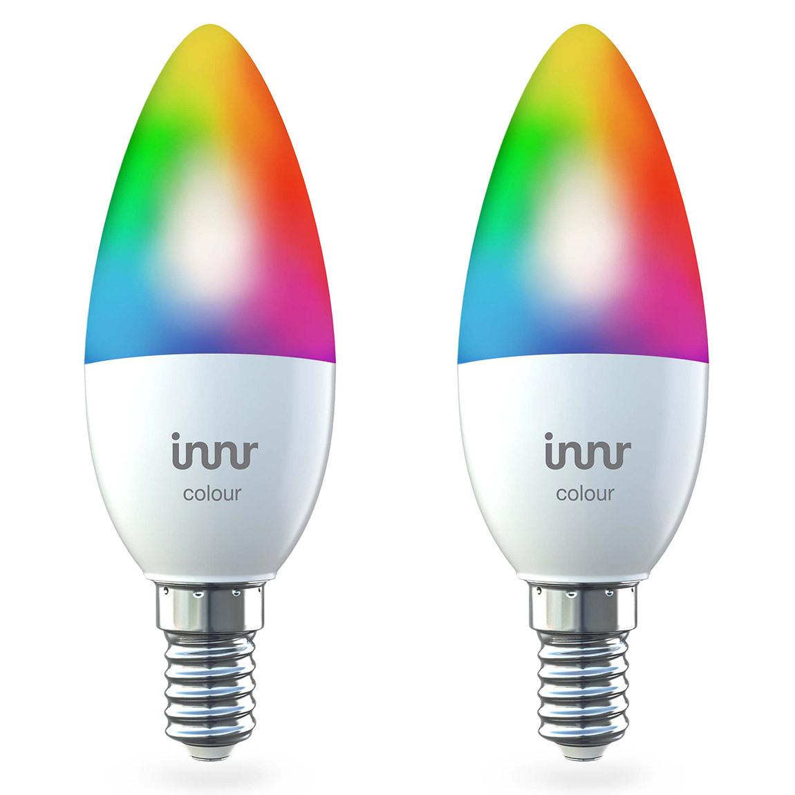 Innr Bulb RB 251 - Led Candle E14 Color 2-pack - Wit