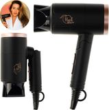 Peach Beauty Reisfohn Inklapbaar Hot & Cold - 1300 W - Zwart