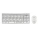 KIT Clavier + Souris sans fil Argent