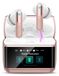 Casque d'écoute à traduction IA, 164 langues, Bluetooth 5.4, rose