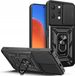 Techsuit Camshield Back Cover hoesje pour Xiaomi Redmi 12 - Noir