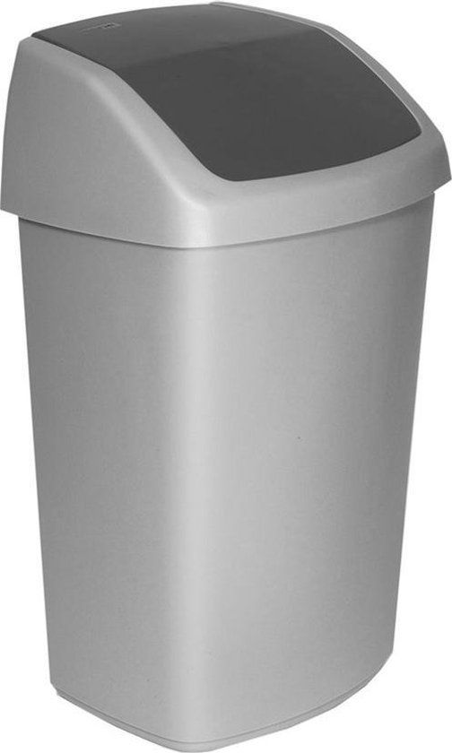 Curver Swing Afvalbak - 15l - Grijs