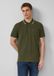 s.Oliver Polo shirt vert olive Coton Manches courtes Hommes XXL