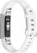By Qubix Qubix - Compatible Fitbit Alta HR Siliconen Bandje met Gesp - Maat Large - Wit