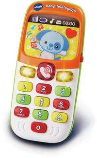VTech Baby Telefoon - Interactief Speelgoed - Educatief Kindertelefoon - Oranje