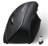 Merkloos Verticale muis - Draadloos - 2,4 GHz - Ergonomisch - 6 knoppen