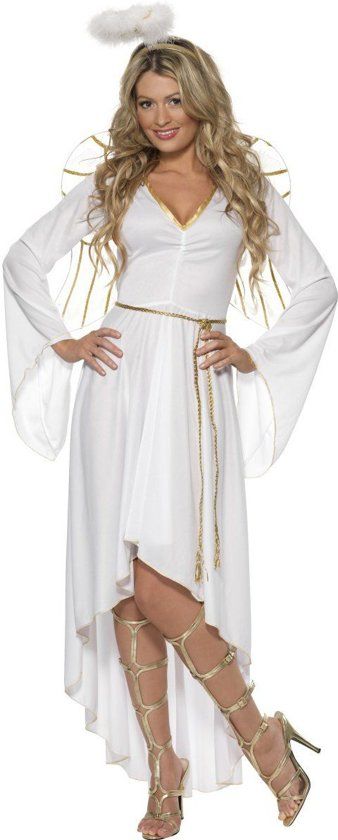 Smiffys Women's Christmas Angel Costume - Small