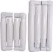 Allecto Plus - Quilter Frame Plastique Cadre à broder pour point de croix et quilt (15,2 x 15,2 cm, 20,3 x 20,3 cm) - Fournitures de loisirs créatifs