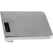 Siso Plaque de gâche au sol U-SEE SQUARE à coller pour portes doubles, argent mat