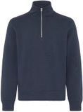 Casual Friday Sweatshirt CFBREST 0293 Lange Mouw Katoen Effen Aansluitend Casual Heren S Na Middernacht