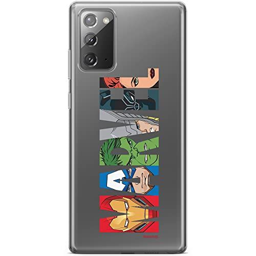 ERT GROUP mobiele telefoonhoesje voor Samsung GALAXY NOTE 20 - Marvel patroon 011