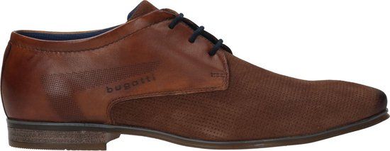Bugatti Veterschoenen - Mannen - Maat 44 - mittel-braun - Leer
