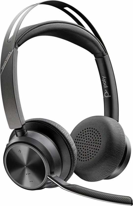 Poly Voyager Focus 2 UC Zwart