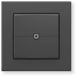 Homematic IP Universeller Dimmaufsatz – Taster (HmIP-UDI-PB2-A) Anthrazit